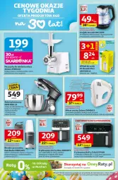 Gazetka promocyjna Auchan - Gazetka 30 Lat Hipermarket Auchan - Gazetka - ważna od 25.03 do 25.03.2026 - strona 42 - produkty: Top, Ser, Por, Gra, Robot planetarny, Blender, Maszynka do mielenia, Czajnik, Mikser, Taca, Szynka, Tefal, Robot, Mikser ręczny, Maszynka, Zelmer, Fa
