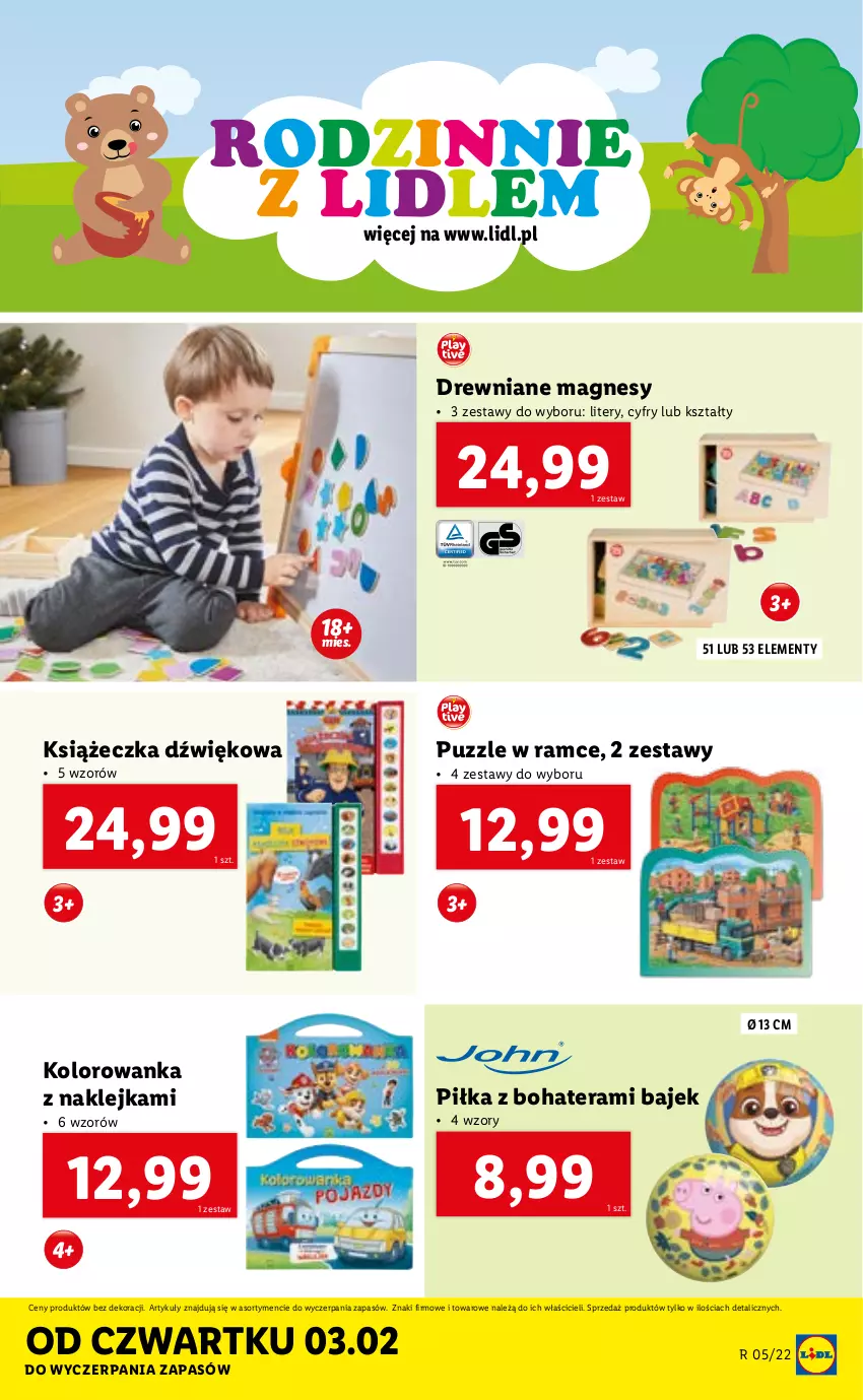 Gazetka promocyjna Lidl - GAZETKA - ważna 31.01 do 05.02.2022 - strona 15 - produkty: Klej, Kolorowanka, Puzzle, Tera