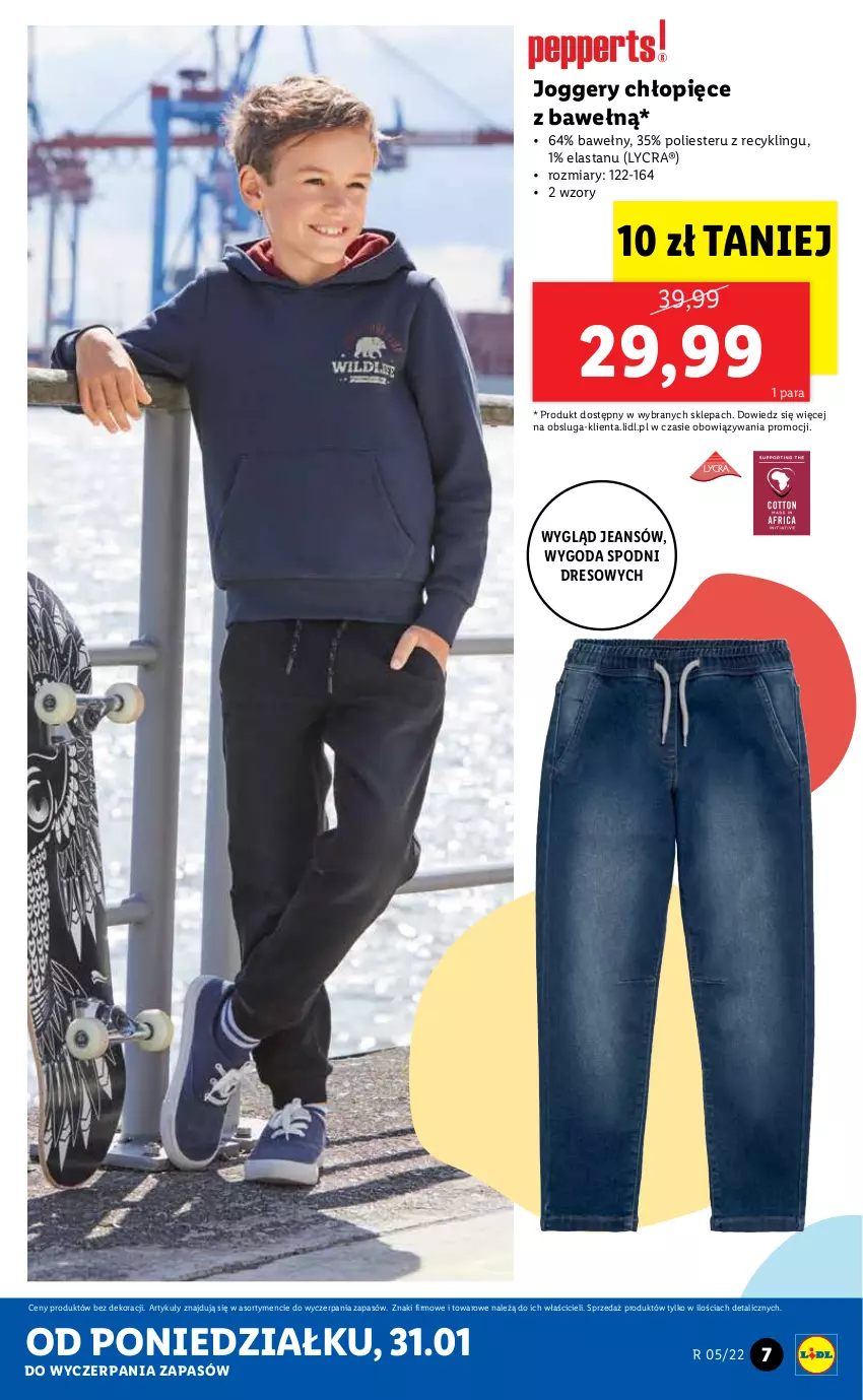 Gazetka promocyjna Lidl - GAZETKA - ważna 31.01 do 05.02.2022 - strona 7 - produkty: Dres