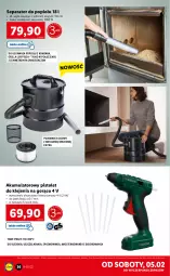 Gazetka promocyjna Lidl - GAZETKA - Gazetka - ważna od 05.02 do 05.02.2022 - strona 40 - produkty: Piec, Odkurzacz, Inka, Odkurzacze, Klej, Pojemnik, Pistolet, Grill, Akumulator