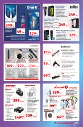 Gazetka promocyjna Auchan - Gazetka Znane Lubiane Marki Hipermarkety - Gazetka - ważna od 14.09 do 14.09.2022 - strona 29 - produkty: Babyliss, Odkurzacz, Top, Por, Depilator, Remington, Czajnik, Termos, Sati, Gofrownica, Golarka, Szynka, Silan, Maszynka, Suszarka, Braun, Szczoteczka, Akumulator