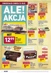 Gazetka promocyjna Aldi - ALE! CENA - Gazetka - ważna od 20.02 do 20.02.2021 - strona 14 - produkty: Kamyki arachidowe, Jutrzenka, Bezy, Wafelek, Mascarpone, Tera, Wafle, Lody, Sękacz, Herbatniki, Galaretki, Gala, Kakao, Masło, Blok warszawski, Masło orzechowe, Fa