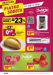 Gazetka promocyjna Aldi - ALE! CENA - Gazetka - ważna od 20.02 do 20.02.2021 - strona 22 - produkty: Piec, Stół, Mięsne specjały, Tera, Tusz, Schab do pieczenia, Bułka