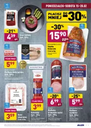 Gazetka promocyjna Aldi - ALE! CENA - Gazetka - ważna od 20.02 do 20.02.2021 - strona 5 - produkty: Mięso wołowe, Krakus, Ser, Kiełbasa krakowska, Tatar wołowy, Kiełbasa szynkowa, Mięsne specjały, Kawa, Kości wieprzowe, Tera, Szynka, Kiełbasa biała, Kabanos, Kiełbasa, Mięso