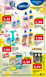 Gazetka promocyjna Lidl - GAZETKA - Gazetka - ważna od 15.06 do 15.06.2022 - strona 61 - produkty: Gra, Cif, Spray do czyszczenia, Finish, Płyn do mycia paneli, Płyn do mycia, Sidolux, Płyn do szyb