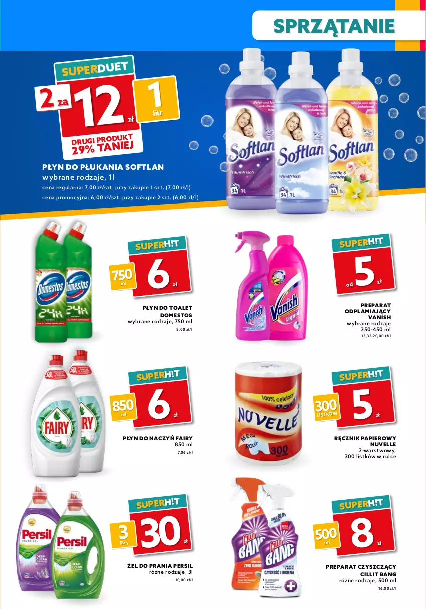 Gazetka promocyjna Dealz - Gazetka na otwarcie - Warszawa - ważna 17.06 do 01.07.2021 - strona 5 - produkty: Chusteczki, Cillit Bang, Colgate, Domestos, Dozownik, Fa, Fairy, Gillette, Huggies, Lakier, Lakier do włosów, LG, Nivea, Odżywka, Papier, Pasta do zębów, Persil, Pianka do golenia, Płyn do płukania, Pur, Ręcznik, Sprzątanie, Szampon, Taft, Vanish