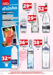 Gazetka promocyjna Topaz - Gazetka - Gazetka - ważna od 31.07 do 31.07.2026 - strona 8 - produkty: Biały Bocian, Sok, Amundsen, Soplica, Cytryny, Finlandia, Tonik, Wódka, Stock, Syrop, Lanki, Grejpfrut