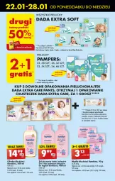 Gazetka promocyjna Biedronka - Od poniedzialku - Gazetka - ważna od 27.01 do 27.01.2024 - strona 49 - produkty: Gra, Pampers, Pieluchy, Dada, Dron, Oliwka dla dzieci, Szampon, Dzieci, Gatta, Mydło