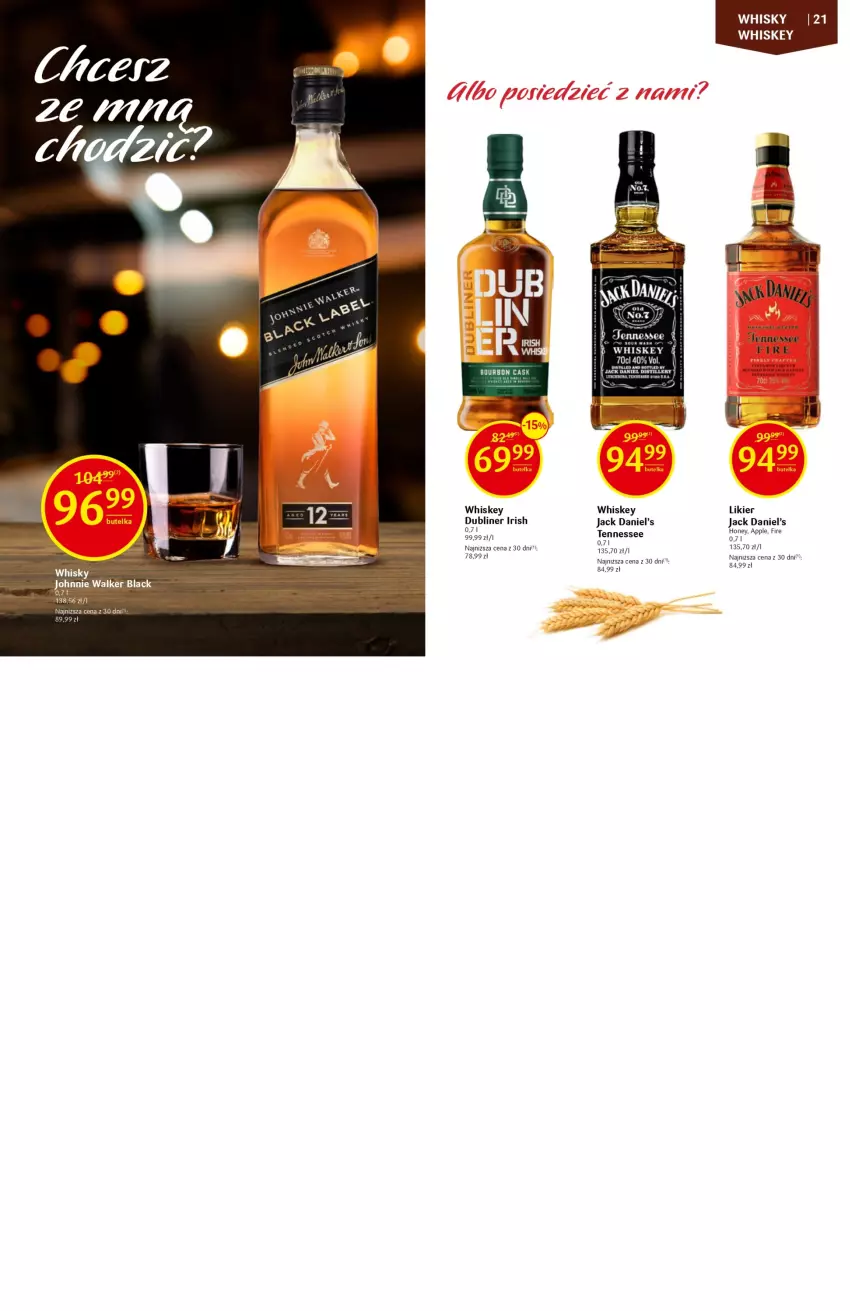 Gazetka promocyjna Delikatesy Centrum - Katalog alkoholowy DC06/07 - ważna 09.02 do 22.02.2023 - strona 11 - produkty: Cif, Jack Daniel's, Koc, Lack, Likier, Whiskey, Whisky