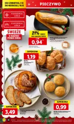 Gazetka promocyjna Lidl - GAZETKA - Gazetka - ważna od 10.12 do 10.12.2023 - strona 22 - produkty: Piec, Ser, Por, Bagietka pszenna, Bagietka, Pieczywo, Półbagietka, Chleb, Bułka