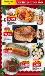 Gazetka promocyjna Lidl - GAZETKA - Gazetka - ważna od 10.12 do 10.12.2023 - strona 26 - produkty: Piec, Kurczak, Kaczka, Stół, Kaczka faszerowana, Wołowina, Kluski na parze, Fa