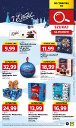 Gazetka promocyjna Lidl - GAZETKA - Gazetka - ważna od 10.12 do 10.12.2023 - strona 43 - produkty: Ser, Praliny, Soplica, Czekolada mleczna, Mleczko, Czekolada, Ptasie mleczko, E. Wedel, Deser, Baryłki, Mieszanka wedlowska