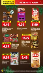 Gazetka promocyjna Lidl - GAZETKA - Gazetka - ważna od 10.12 do 10.12.2023 - strona 50 - produkty: Torebka, Inka, Kawa zbożowa, Kawa, Herbata czarna, Irving, Herbata, Kakao, Ogród, Herbapol