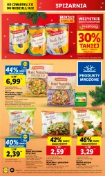 Gazetka promocyjna Lidl - GAZETKA - Gazetka - ważna od 10.12 do 10.12.2023 - strona 56 - produkty: Warzywa, Sos, Ser, Zupa, Produkty mrożone, Wazon, Bukiet warzyw, Bukiet, Owoce, Olej