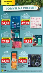 Gazetka promocyjna Lidl - GAZETKA - Gazetka - ważna od 10.12 do 10.12.2023 - strona 62 - produkty: Zestaw prezentowy, Nivea Men, Krem do twarzy, Sól, Dezodorant, Krem do rąk, Balsam do ciała, Adidas, Woda po goleniu, Galaretka, Ziaja, Peeling, Kula do kąpieli, Sól do kąpieli, Mydło, Woda, Gala, Antyperspirant, Nivea