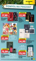 Gazetka promocyjna Lidl - GAZETKA - Gazetka - ważna od 10.12 do 10.12.2023 - strona 63 - produkty: Woda perfumowana, Zestaw prezentowy, Ser, Rum, Perfum, Str8, Woda po goleniu, Serum, Masło do ciała, Kula do kąpieli, Woda, Masło, Olej, Psi Patrol, Lakier