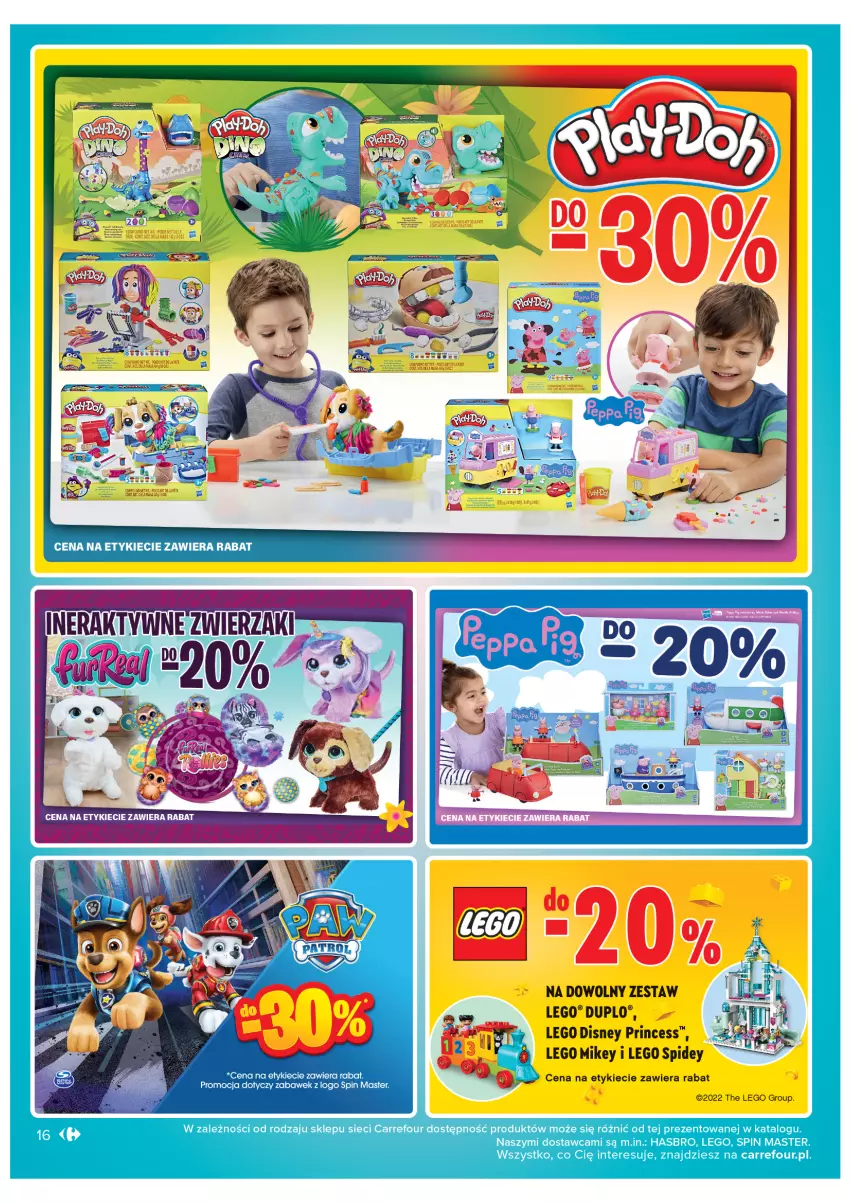 Gazetka promocyjna Carrefour - Gazetka Dla naszych skarbów - ważna 15.02 do 26.02.2022 - strona 16 - produkty: Disney, LEGO