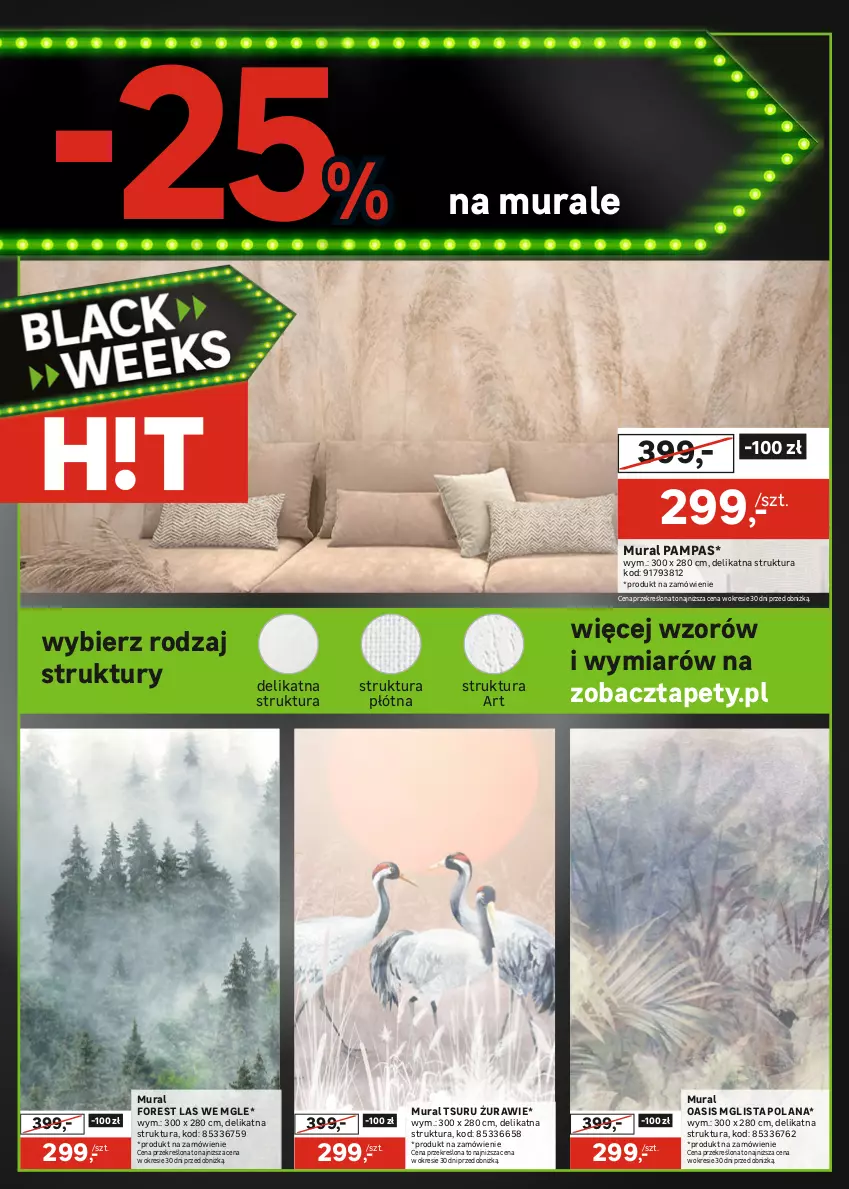 Gazetka promocyjna Leroy Merlin - Gazetka Leroy Merlin - ważna 18.11 do 01.12.2025 - strona 14 - produkty: Lampa, Lampa wisząca, LANA, Por, Ser, Sport, Tapety, Tran