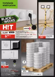 Gazetka promocyjna Leroy Merlin - Gazetka Leroy Merlin - Gazetka - ważna od 01.12 do 01.12.2025 - strona 28 - produkty: Włącznik pojedynczy, Top, Sok, Ser, Gra, Drabina, Przewód, Cynk, Gniazdo pojedyncze, Pojemnik, Włącznik podwójny, Tran, Ramka, LANA, Regał, Waga, Lampa, Regał metalowy, Dźwig