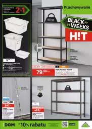 Gazetka promocyjna Leroy Merlin - Gazetka Leroy Merlin - Gazetka - ważna od 01.12 do 01.12.2025 - strona 29 - produkty: Włącznik pojedynczy, Top, Sok, Ser, Gra, Drabina, Przewód, Cynk, Gniazdo pojedyncze, Pojemnik, Włącznik podwójny, Tran, Ramka, LANA, Regał, Waga, Lampa, Regał metalowy, Dźwig