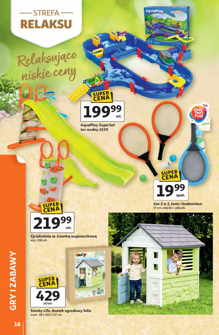 Gazetka promocyjna Auchan - Gazetka Strefa Relaksu Hipermarket Auchan - ważna 09.04 do 22.04.2026 - strona 16