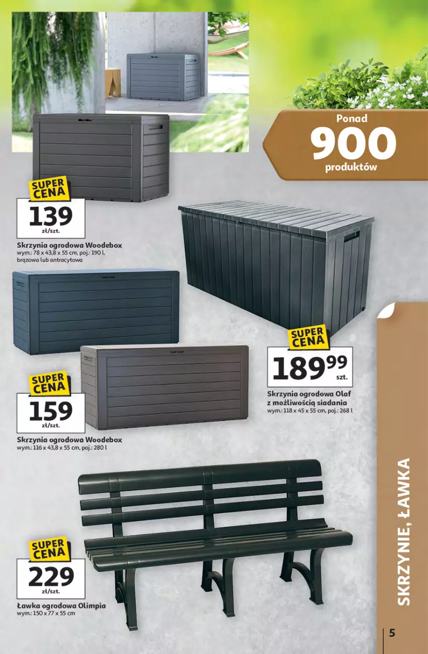 Gazetka promocyjna Auchan - Gazetka Strefa Relaksu Hipermarket Auchan - ważna 09.04 do 22.04.2026 - strona 5