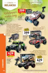 Gazetka promocyjna Auchan - Gazetka Strefa Relaksu Hipermarket Auchan - Gazetka - ważna od 22.04 do 22.04.2026 - strona 18 - produkty: Ser, Por, Samochód, Szczotka, Pojazd, Warka, Kontroler, Bateria, Akumulator