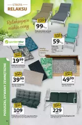 Gazetka promocyjna Auchan - Gazetka Strefa Relaksu Hipermarket Auchan - Gazetka - ważna od 22.04 do 22.04.2026 - strona 4 - produkty: Krzesło, Flora, Poduszka, Dywan