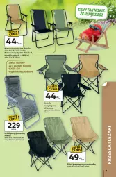 Gazetka promocyjna Auchan - Gazetka Strefa Relaksu Hipermarket Auchan - Gazetka - ważna od 22.04 do 22.04.2026 - strona 7 - produkty: Fotel kempingowy, Sok, Krzesło, Fotel