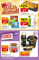 Gazetka promocyjna Auchan - Gazetka 30 Lat Supermarket Auchan - Gazetka - ważna od 30.09 do 30.09.2026 - strona 2 - produkty: Sałatka, Sos, Por, Rio Mare, Sałat, Sport, Czekolada, Ziaja, Tuńczyk, Ritter Sport, Gala, Fa