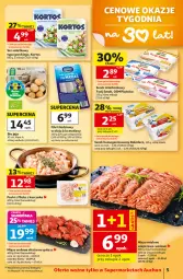 Gazetka promocyjna Auchan - Gazetka 30 Lat Supermarket Auchan - Gazetka - ważna od 30.09 do 30.09.2026 - strona 5 - produkty: Kurczak, Mięso wołowe, Mięso mielone, Ser, Gra, Piątnica, Jaja, Rolmlecz, Serek homogenizowany, Sałat, Serek, Twój Smak, Olej, Mięso