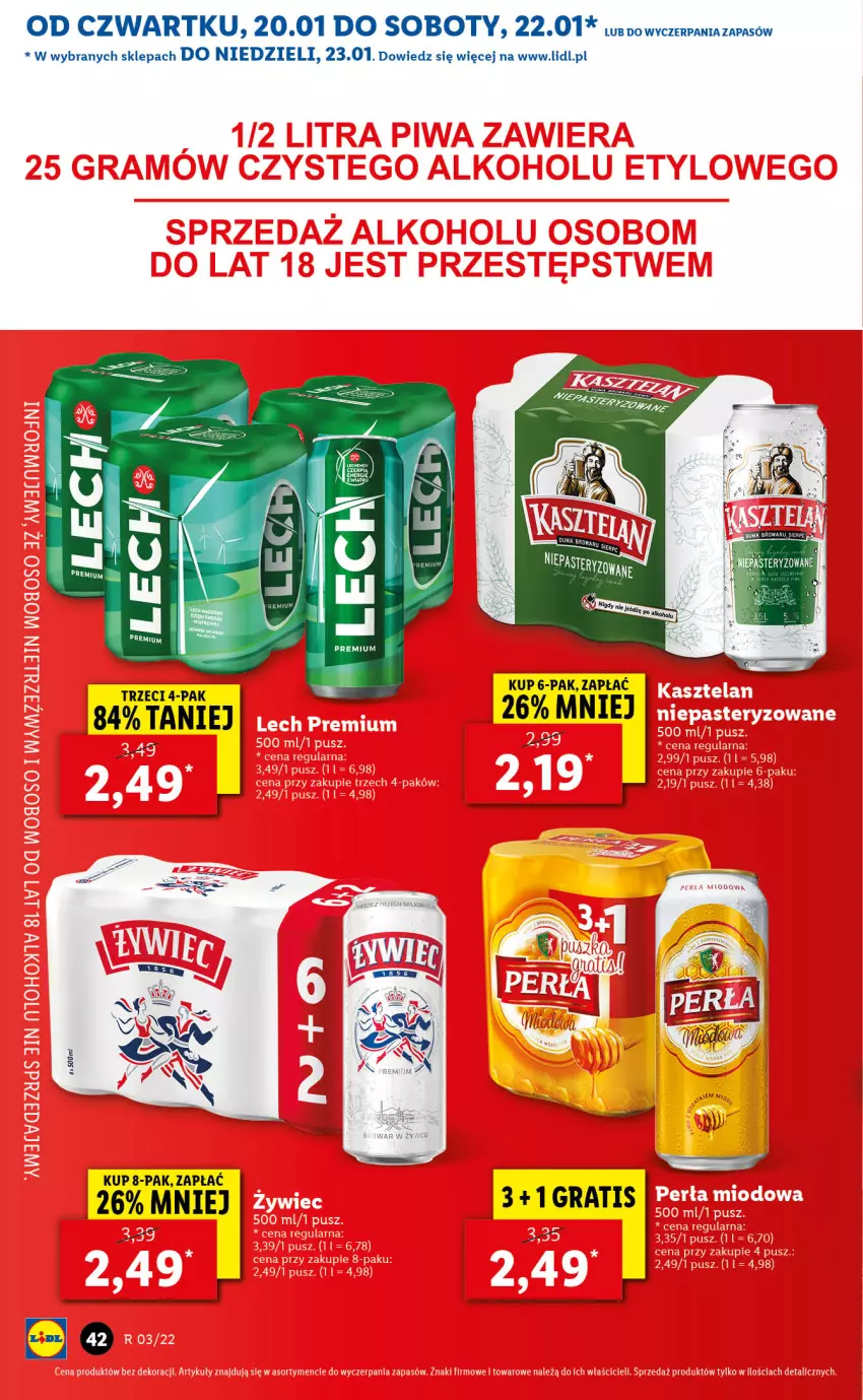 Gazetka promocyjna Lidl - GAZETKA - ważna 20.01 do 23.01.2022 - strona 42 - produkty: Gra