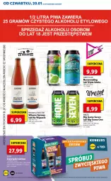 Gazetka promocyjna Lidl - GAZETKA - Gazetka - ważna od 23.01 do 23.01.2022 - strona 44 - produkty: Piwa, Sos, Tropical, Nioh, SESSIO, Podkład