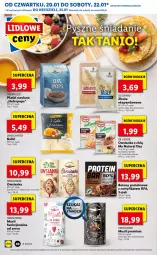 Gazetka promocyjna Lidl - GAZETKA - Gazetka - ważna od 23.01 do 23.01.2022 - strona 46 - produkty: Mus, Gra, Soligrano, Płatki owsiane, Dr. Oetker, Owsianka, Czekolada, Baton, Fa