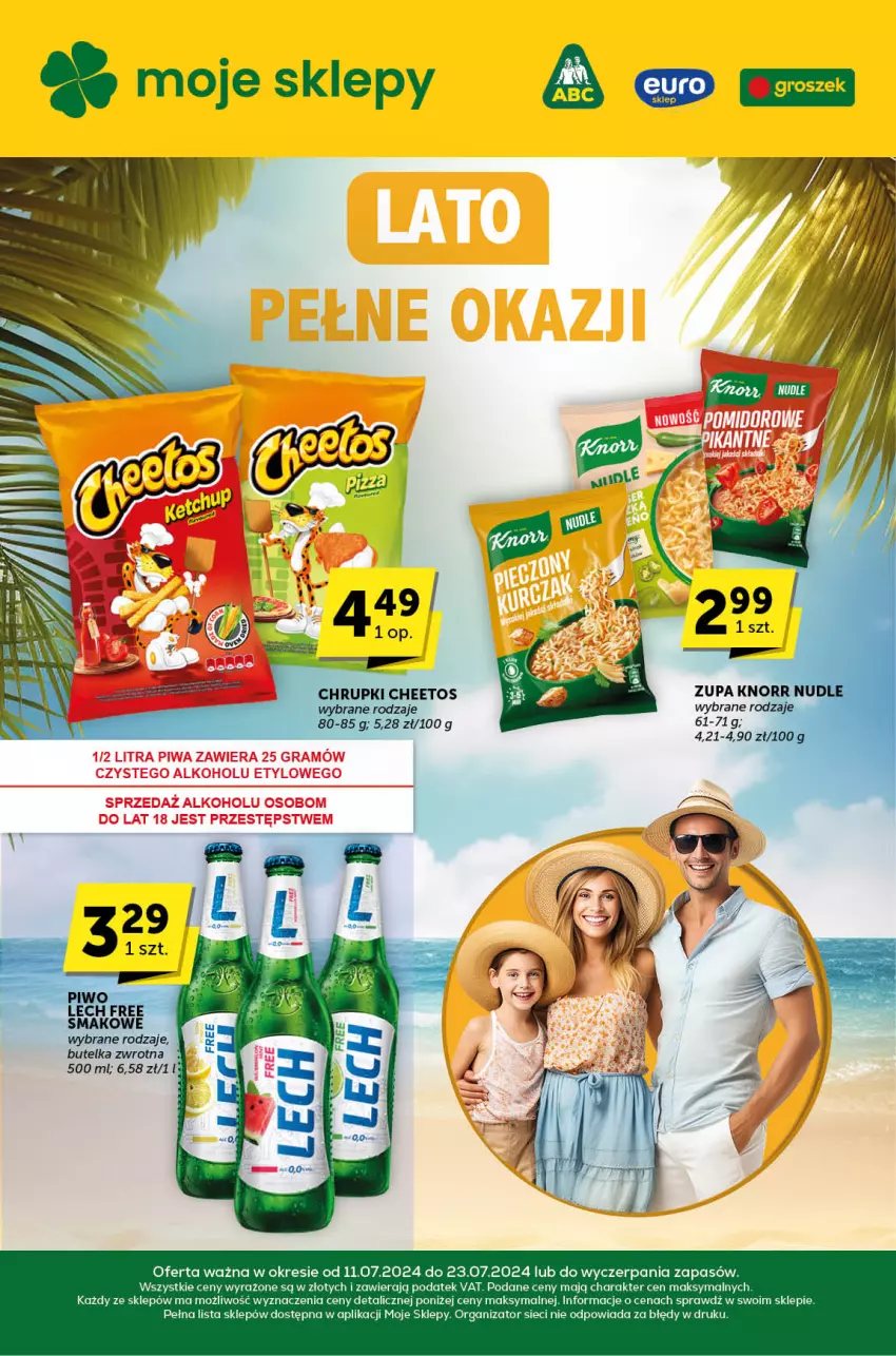 Gazetka promocyjna ABC - ważna 11.07 do 23.07.2024 - strona 1 - produkty: Knorr, Zupa