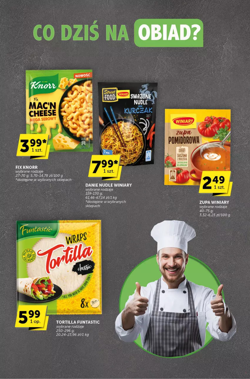 Gazetka promocyjna ABC - ważna 11.07 do 23.07.2024 - strona 14 - produkty: Fa, Knorr, Tortilla, Winiary, Zupa