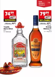 Gazetka promocyjna Delikatesy Centrum - DeliBarek DC35-DC36 - Gazetka - ważna od 08.09 do 08.09.2024 - strona 15 - produkty: Tequila, Metaxa, Brandy