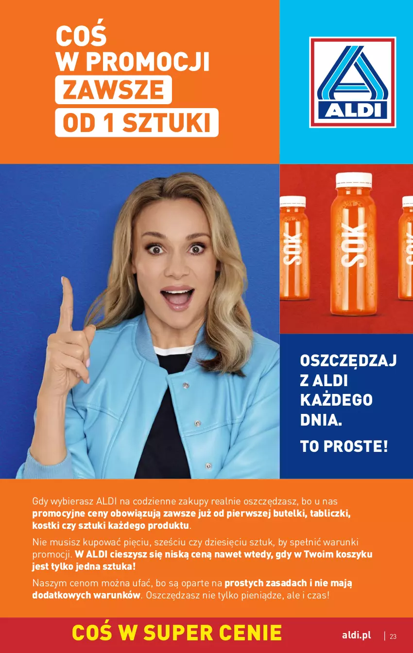 Gazetka promocyjna Aldi - Pełen katalog - ważna 24.04 do 02.05.2023 - strona 23 - produkty: Fa, Kosz, Mus