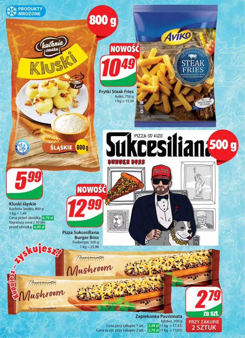 Gazetka promocyjna Dino - Gazetka 33 / 2024 - ważna 14.08 do 20.08.2024 - strona 26 - produkty: Burger, Frytki, Kuchnia, LG, Mus, Pizza, Zapiekanka