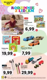 Gazetka promocyjna Lidl - GAZETKA - Gazetka - ważna od 21.01 do 21.01.2023 - strona 16 - produkty: Inka, Samochód, Spiderman, Marker, Puzzle, Pojazd, Tera, Hot Wheels, Psi Patrol, Traktor