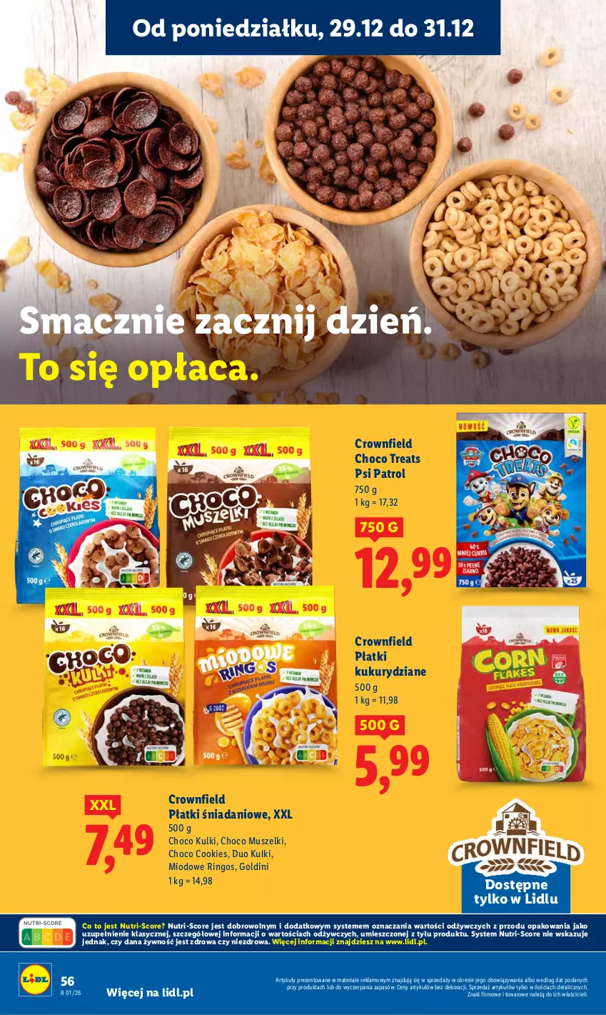 Gazetka promocyjna Lidl - GAZETKA - ważna 29.12 do 31.12.2025 - strona 56 - produkty: Danio, Mus, Psi Patrol