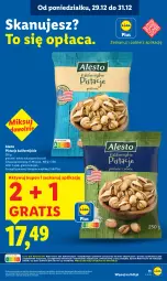 Gazetka promocyjna Lidl - GAZETKA - Gazetka - ważna od 31.12 do 31.12.2025 - strona 11 - produkty: Pistacje, Gra