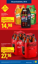Gazetka promocyjna Lidl - GAZETKA - Gazetka - ważna od 31.12 do 31.12.2025 - strona 15 - produkty: Mirinda, Coca-Cola, Pepsi