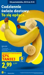 Gazetka promocyjna Lidl - GAZETKA - Gazetka - ważna od 31.12 do 31.12.2025 - strona 22 - produkty: Banany