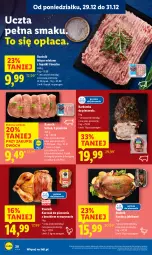 Gazetka promocyjna Lidl - GAZETKA - Gazetka - ważna od 31.12 do 31.12.2025 - strona 28 - produkty: Piec, Kurczak, Mięso mielone, Kaczka, Mięso, Jabłka