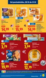 Gazetka promocyjna Lidl - GAZETKA - Gazetka - ważna od 31.12 do 31.12.2025 - strona 37 - produkty: Kurczak, Ciasto francuskie, Ser, Polędwiczki z kurczaka, Bagietka, Pizza, Lasagne bolognese, Lasagne, Gyros, Cordon Bleu, Pizza cztery sery