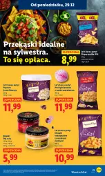 Gazetka promocyjna Lidl - GAZETKA - Gazetka - ważna od 31.12 do 31.12.2025 - strona 41 - produkty: Ser, Chipsy, Tortilla, Chrupki, Salsa, Popcorn