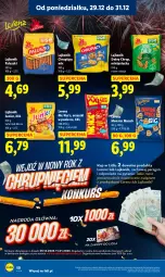 Gazetka promocyjna Lidl - GAZETKA - Gazetka - ważna od 31.12 do 31.12.2025 - strona 50 - produkty: Lajkonik, Orzeszki, Lorenz, Monster Munch, Fa