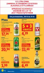 Gazetka promocyjna Lidl - GAZETKA - Gazetka - ważna od 31.12 do 31.12.2025 - strona 54 - produkty: Piwa, Gra, Kasztelan, Heineken, Tyskie
