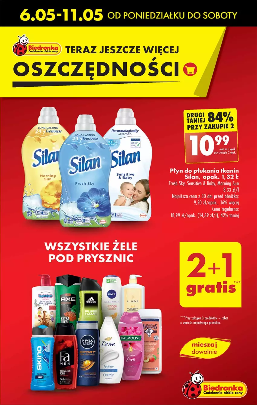 Gazetka promocyjna Biedronka - Od poniedzialku - ważna 06.05 do 11.05.2024 - strona 9 - produkty: Płyn do płukania, Silan, Tera